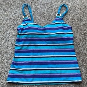 Tropical Escape tankini top